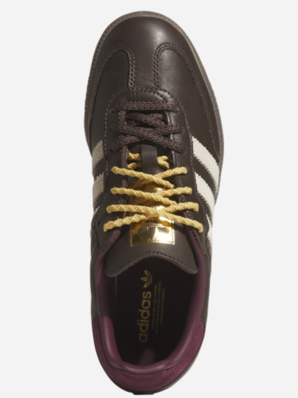 🍷🐻 ADIDAS SAMBA BROWN MAROON 🍷🐻 - Picture 2 of 3